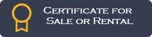 Certificate for Sale or Rental