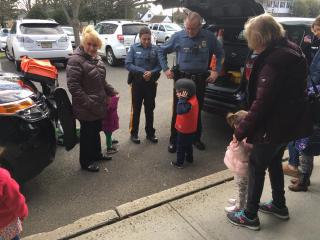 Police at Library