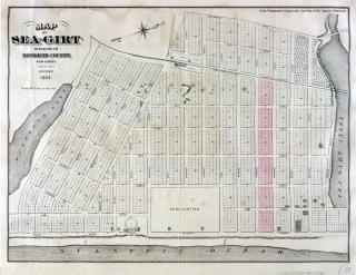 Sea Girt 1884 Map